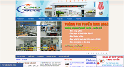 Desktop Screenshot of cnd.edu.vn
