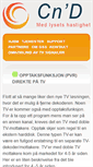 Mobile Screenshot of cnd.no